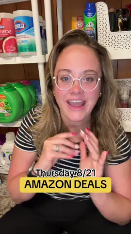 Here are some of the best Amazon deals for Thursday 8/21 🔥  📌 you can find these in the 🔗 in my bio 📌 click the top link and search for the date of the video that you watched to find all the deals 📌 screenshot the deals you’re interested in to keep the promo code easily accessible 📌 enter the promo code in at check if applicable 📌 deals can end at ANY time  #savingwithhaley #amazonpromocodes #amazonprime #amazondeals #amazonmusthaves 