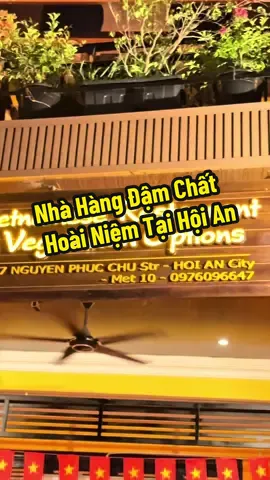 Nhà hàng không thể bỏ qua cho những người khó tính nhất #CapCut #hoian #phocohoian #nhahang #dacsanvietnam 