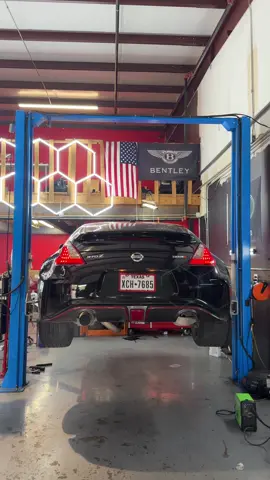 370Z in the shop getting treated to a brand-new exhaust setup 🔥💨 Nothing like fresh pipes to wake it up. 📍 417 Power House St Unit 1D, McKinney, TX 75071 ‼️Specializing in BMW, Mercedes, Audi, VW & more 💨 Performance • Modifications • Diagnostics • Maintenance 📞 Book your appointment today — your car deserves the best. #fyp #dallas #carsoftiktok #370z #nissan 