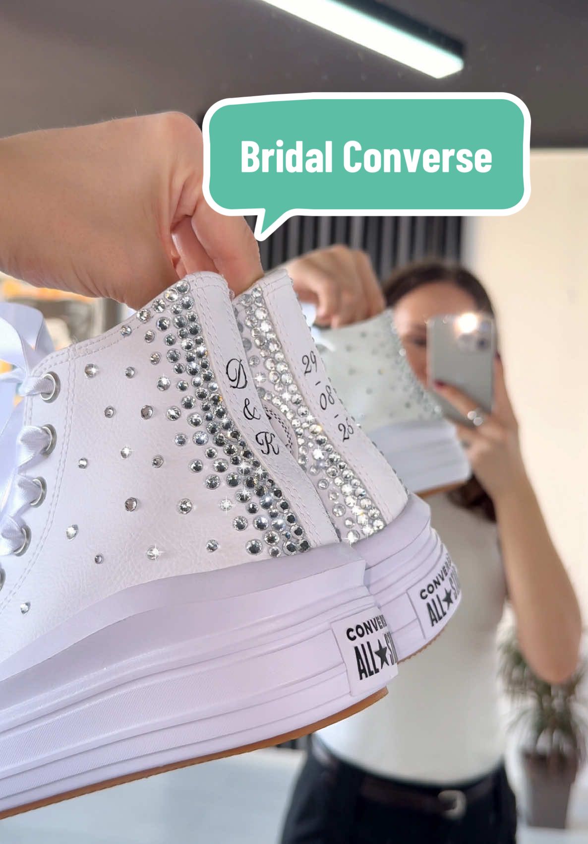 Κάνε ταγκ την φίλη που παντρεύεται σύντομα 👰‍♀️✨ #thecustomdose #fy #fyp #viral #fypage #sneakers #custommade #customsneakers #φυπ #cuprus #cyprustiktok #cyprus #cyprus #art #bridal #bridalshoes #bridalsneakers #bridestobe #bridalmakeup #bridalshower #bridallook #γαμος #νυφικο #νυφικα #νυφικαφορεματα #νυφικό #νυφη #νύφη #γαμος2025 #γαμος2026 #weddingday #weddingdress #weddingshoes #weddingsneakers #bridalsneakers #bridalshoes #νυφικοπαπουτσι #παπουτσια 