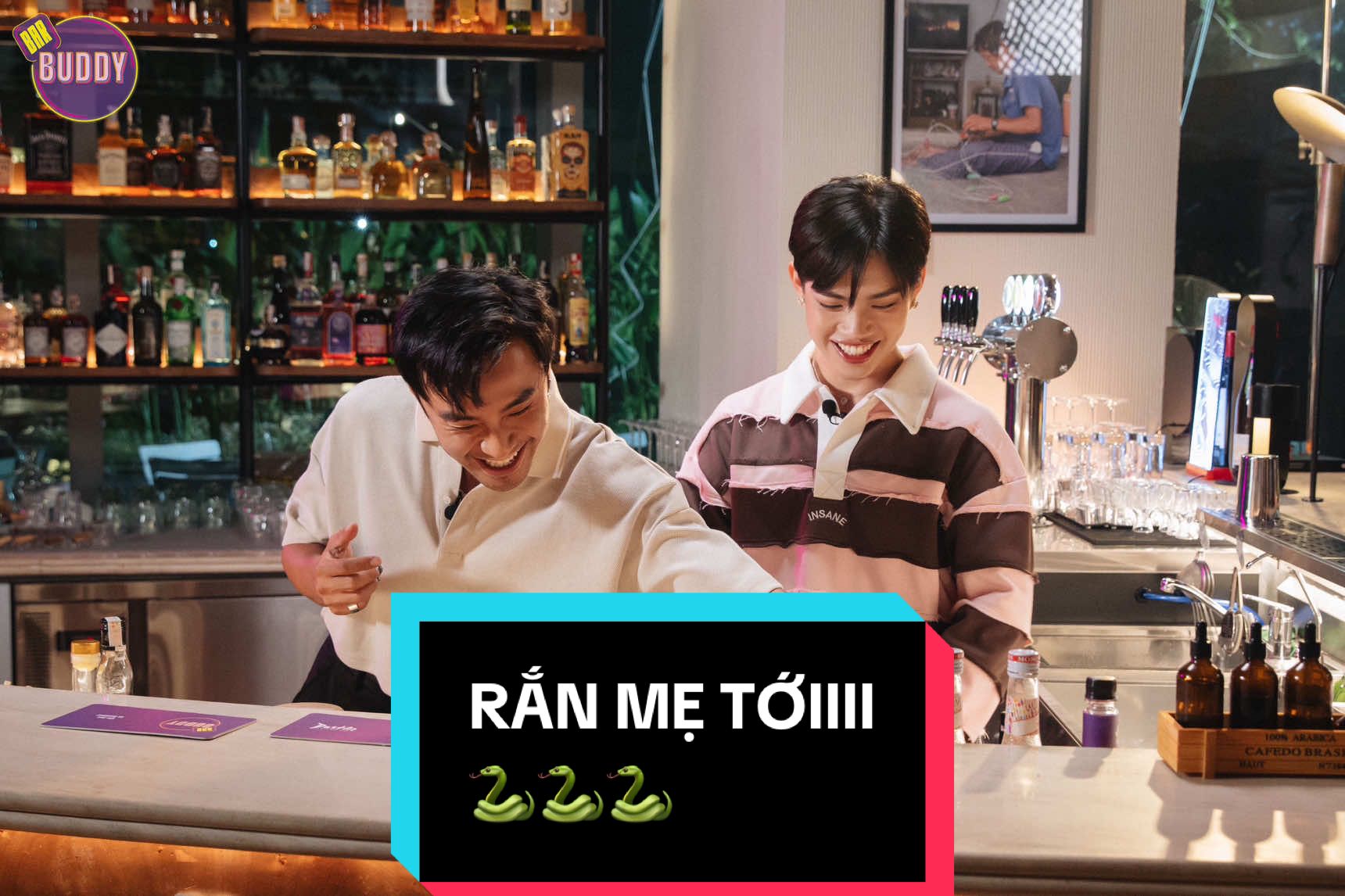 LÀ MẸ NÈ KONNN 🐍 #BarBuddy #PhapKieu #fyp #atsh 