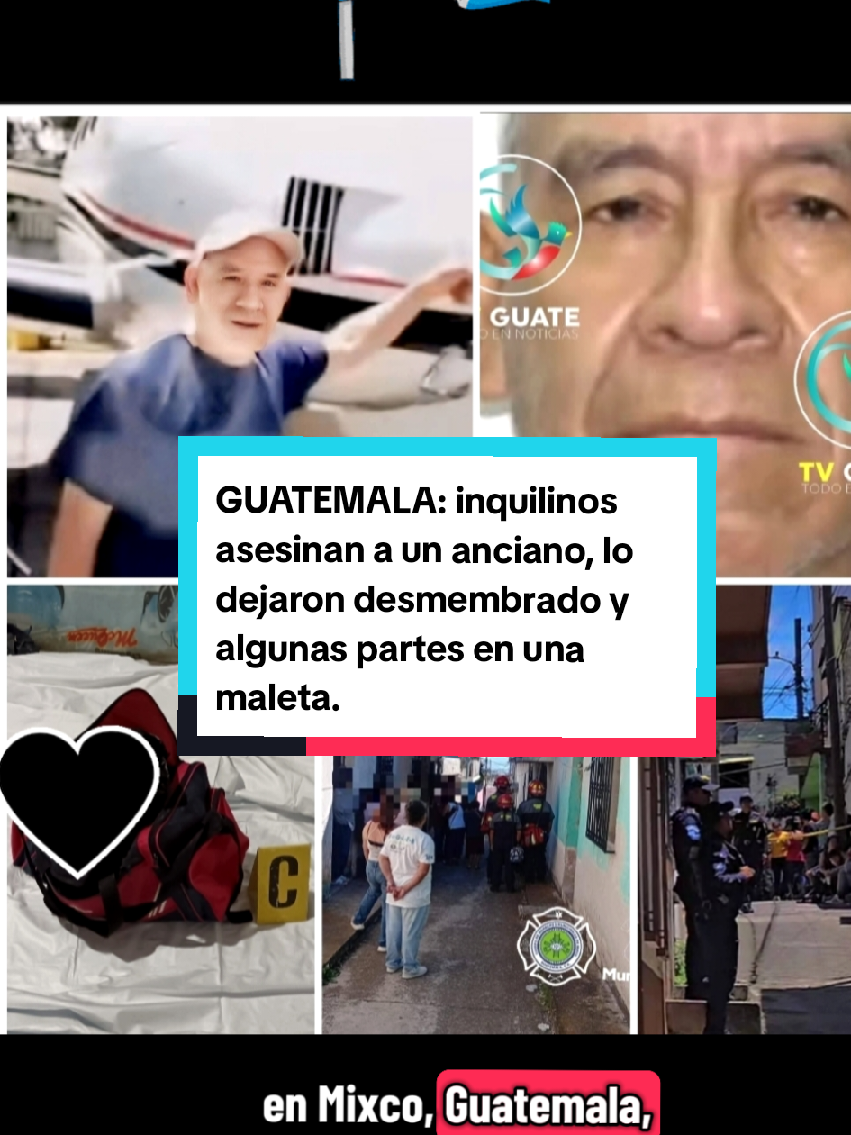 #inquilinos de una casa asesinan a un anciano. #Mixco , Guatemala inquilinos de una casa asesinan a un anciano de 78 años que les alquilaba el segundo nivel de la casa. #asesinan de manera violenta a un anciano, lo desmembraron, dejaron su cuerpo embuelto en sábanas y algunas de sus extremidades dentro de una maleta, el cuerpo lo dejaron en la misma casa. #pudo ser sacrificio o por quitarle la casa. #terror en la ciudad de Guatemala  EL PROGRESO, JUTIAPA, GUATEMALA. JUEVES 21 DE AGOSTO DEL AÑO 2025. HORA: 6:40 A.M.