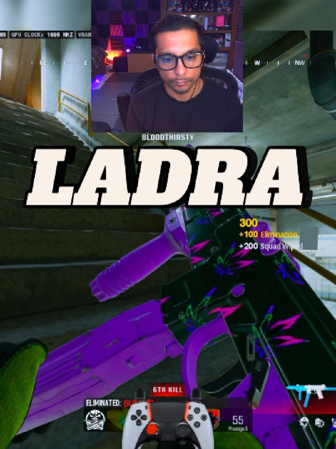 LADRA smg build loadout rebirth island cod bo6 #ladra #bo6 #rebirthisland #callofduty #warzone