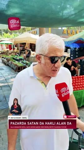 PAZARDA SATAN DA HAKLI ALAN DA HALK KONUŞUYOR DİJİTAL GASTE EGE'NİN NABZINI İZMİR ÖDEMİŞ ÜRETİCİ PAZARINDA TUTUYOR Haber Umay Çelikkanat • Kamera Gönenç Karagöl • dijitalgaste.com #kesfet #kesfetteyiz #pazar #pahalılık #izmir #ödemiş