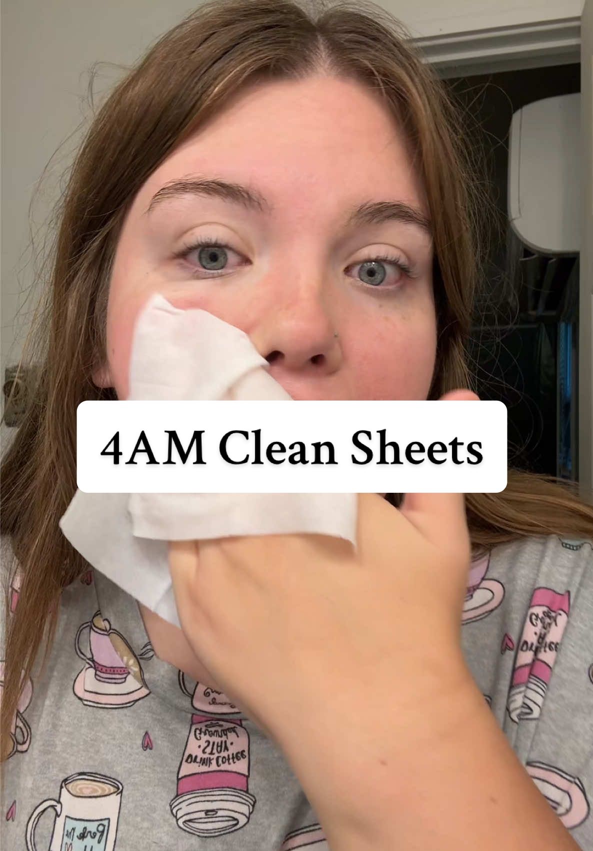 Face wash without the sink with these makeup wipes! #4ammakeupwipes #4amcleansheets #cleansheets #makeupcleansing #makeupwipes 