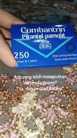 Siapa yang belum minum obat cacing setelah puluhan tahun nih😭🤏🏻 #obatcacing #cacingan #genz #fyp 