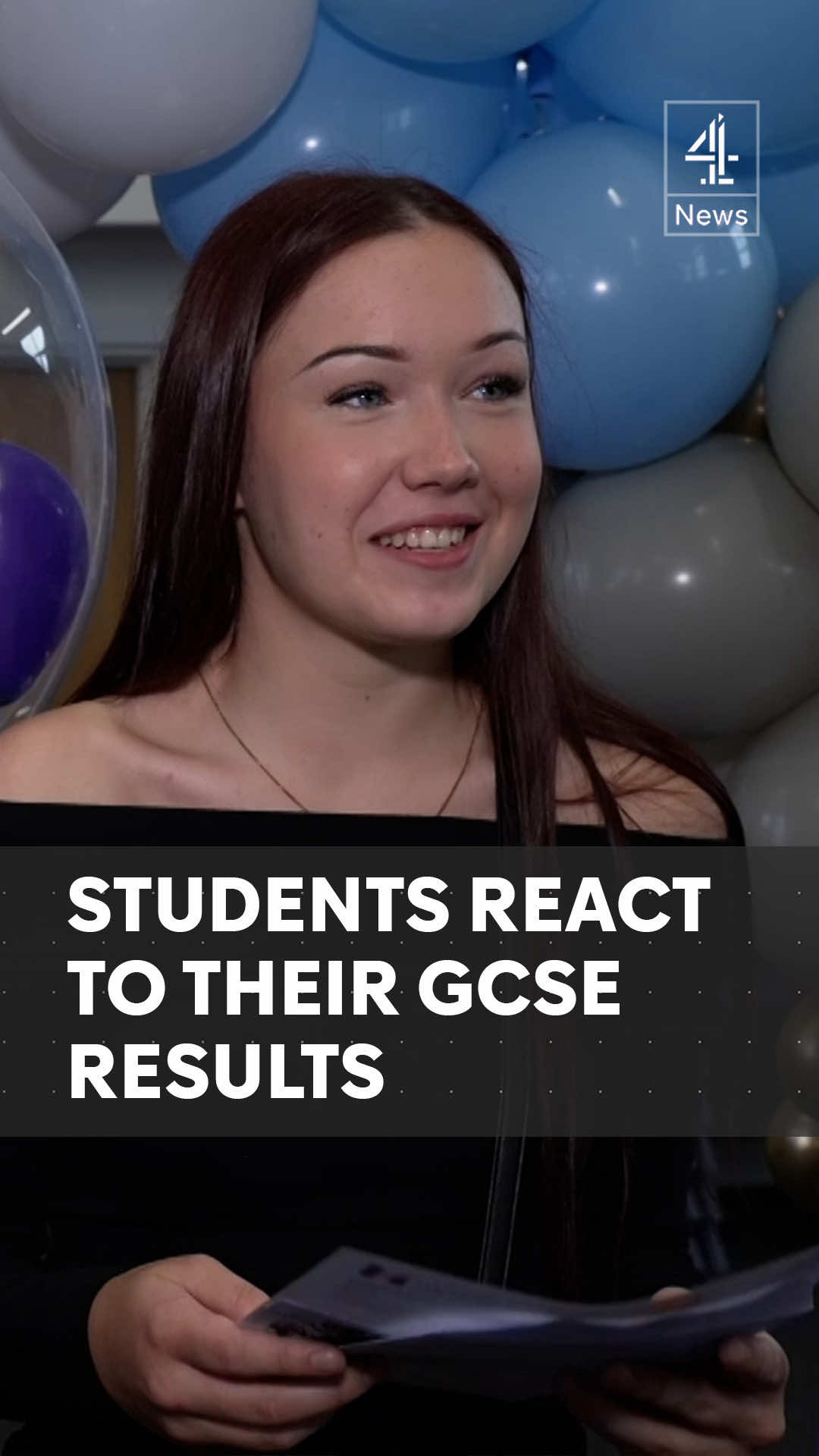 Students at an Oldham school react to their GCSE results, with some receiving them via a new app trialled ahead of a national rollout. The number of students getting top grades has gone up since last year, despite concerns about the impact of the Covid pandemic on education. #GCSE #Results #Oldham #Channel4News