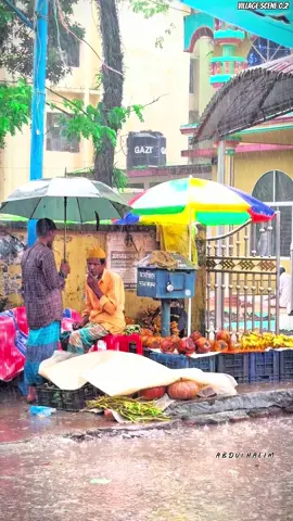post no: 101 ~ বৃষ্টি ভেজা আমাদের গোয়াইনঘাট বাজার 🥰 #everyone #newpost #foryoupage❤️❤️ #newpage #foryou 