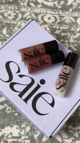Saie what you want— but if you don’t already have this sun-kissed bundle from @Saie you are truly missing out hehe #Saie #saiebeauty #makeup #nontoxicbeauty #grwm 