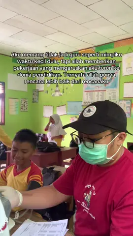 Emang terasa indah ya kalo kita menjalani hidup dengan bersyukur #alhamdulillah #ckgkesekolah #pendidikan #nakes #gurumuda 