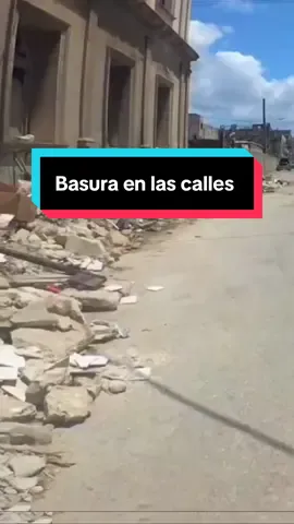 La basura 🚮 en Cuba 🇨🇺 #basuraenlascallesdecuba #lahabana#derrumbes🚨 #diazcanelsingao #paratii 