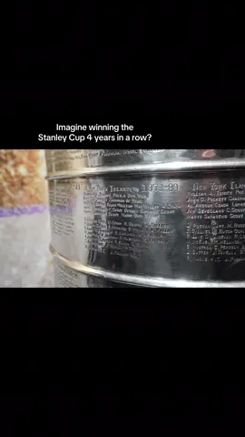 Believe it or not one other team won 4 in a row and on a different occasion that team also won 5 in a row🫨  #NHL #hockey #StanleyCup 