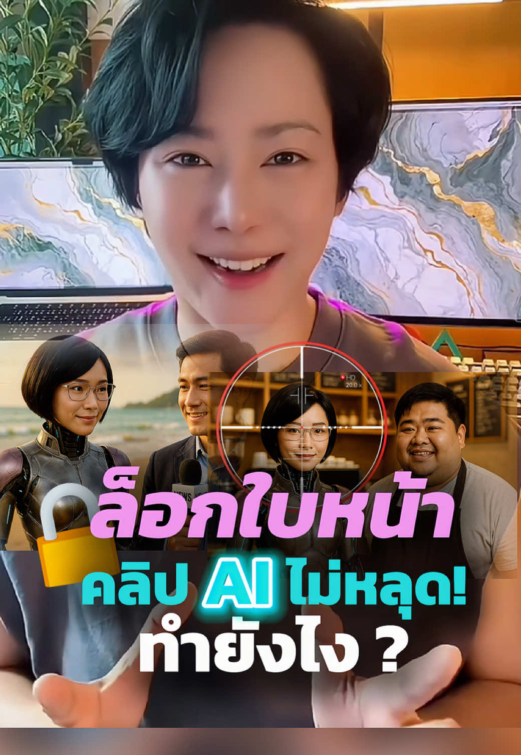 EP.200 วิธีล็อกใบหน้าในคลิป AI 🔒 หมดปัญหา “หน้าหลุด เปลี่ยนไปมา” ทำตามนี้ง่าย ๆ สายทำคอนเทนต์ห้ามพลาด! 🚀 📌 วิธีสร้างคลิป AI ด้วย Veo3 สอนละเอียดทุกขั้นตอน 👉 กดดูคลิปย้อนหลังได้ที่ลิงก์นี้เลยค่ะ 😊 @ออมสายเอไอ | AI with ORm  #aiwithorm #ออมสายเอไอ #veo3 #ล็อคใบหน้าai #aivideo 