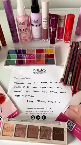 I couldn’t be happier! 🥰 Huge thank you to @Superdrug and @MUA Cosmetics for this amazing masterclass and for choosing me as one of the winners! ✨ The demo already showed how incredible these products are, and I honestly can’t wait to try them out myself! 💄💜 #superdrugcustomercommunity #MUAIcons #MakeupLover #BeautyCommunity #MakeupAddict  
