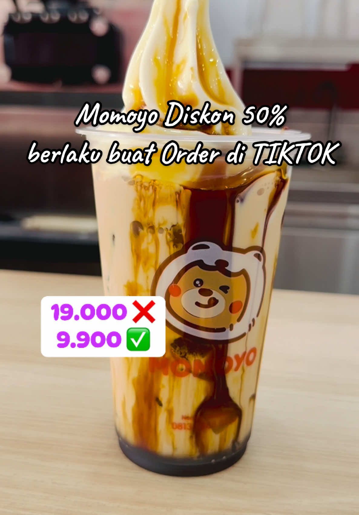 Promo MOMOYO cuma 9.900😍😍  khusus beli di TAG Lokasi #Goacademydining #jelajahkuliner #jelajahbegah #momoyo #momoyosragi #momoyoicecream #fyp #fyppppppppppppppppppppppp 