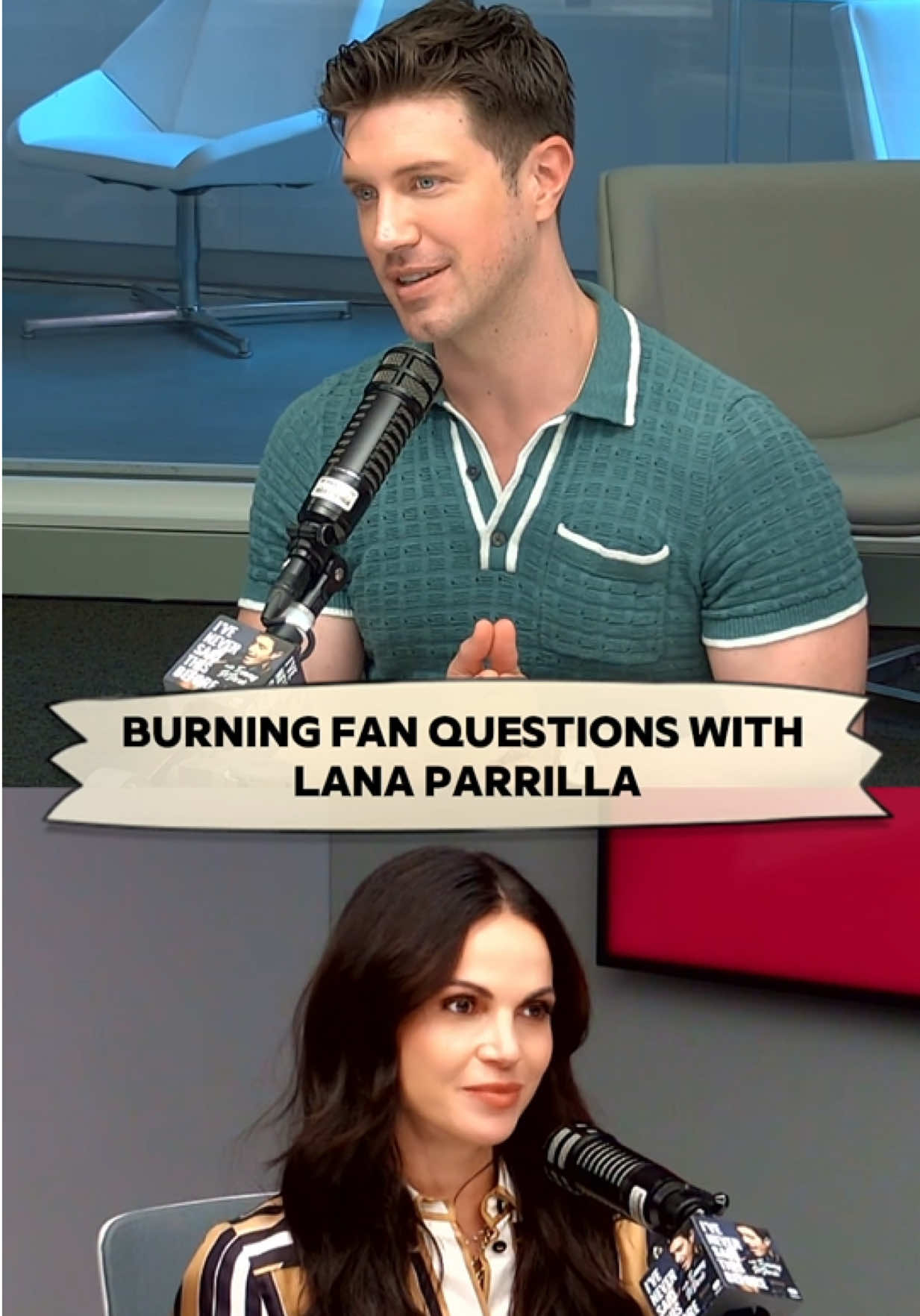 Burning #fan questions with #LanaParrilla. Listen to the full interview now on Spotify, Apple Podcasts and iHeart - just search for the podcast titled, “I’ve Never Said This Before.” And if you enjoyed this episode, please leave a 5 star rating so I can continue bringing you your favorite guests! 🖤 @Lana Parrilla @Once Upon a Time #onceuponatime #ouat #evilqueen 