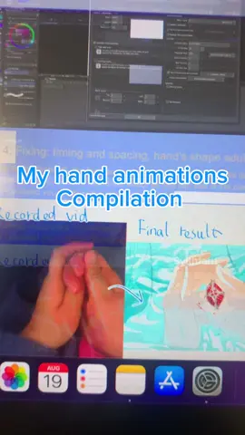 t’s funny because I used to be unable to draw a hand in my illustration, and now I love animating them 🤣  The tutorial is posted on Patreon with a special gift for August month only! #animating #anime #animation #coloring #artprogress 