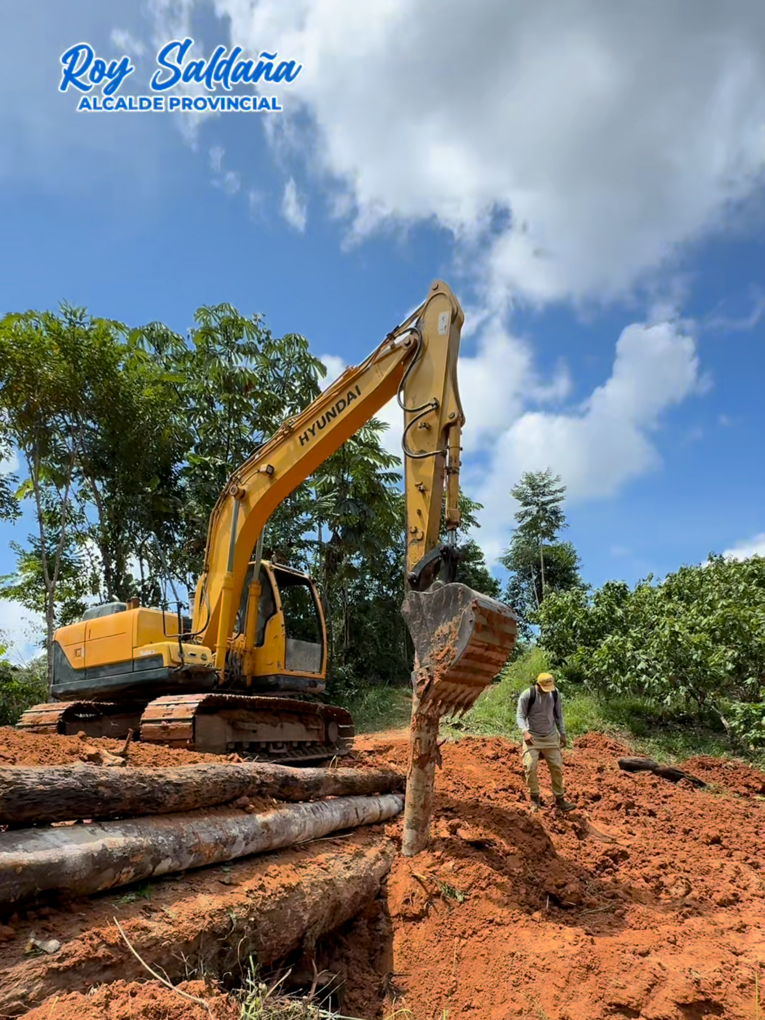 💪🏼 ¡Alto Amazonas, más conectado que nunca! 🚜 #trochas #AltoAmazonas #Municipalidad #trend #Selva #viral #RoySaldaña
