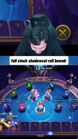 shadowcel full stack roll bawah#mlbbcreatorbase  #planofpublisher #MCGG #MagicChessGoGo #MCGGCosmicTraders 