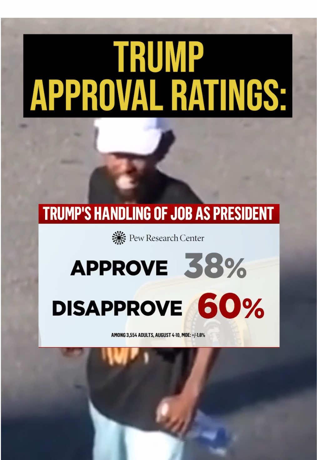 The only thing tight about Trump are his socks.