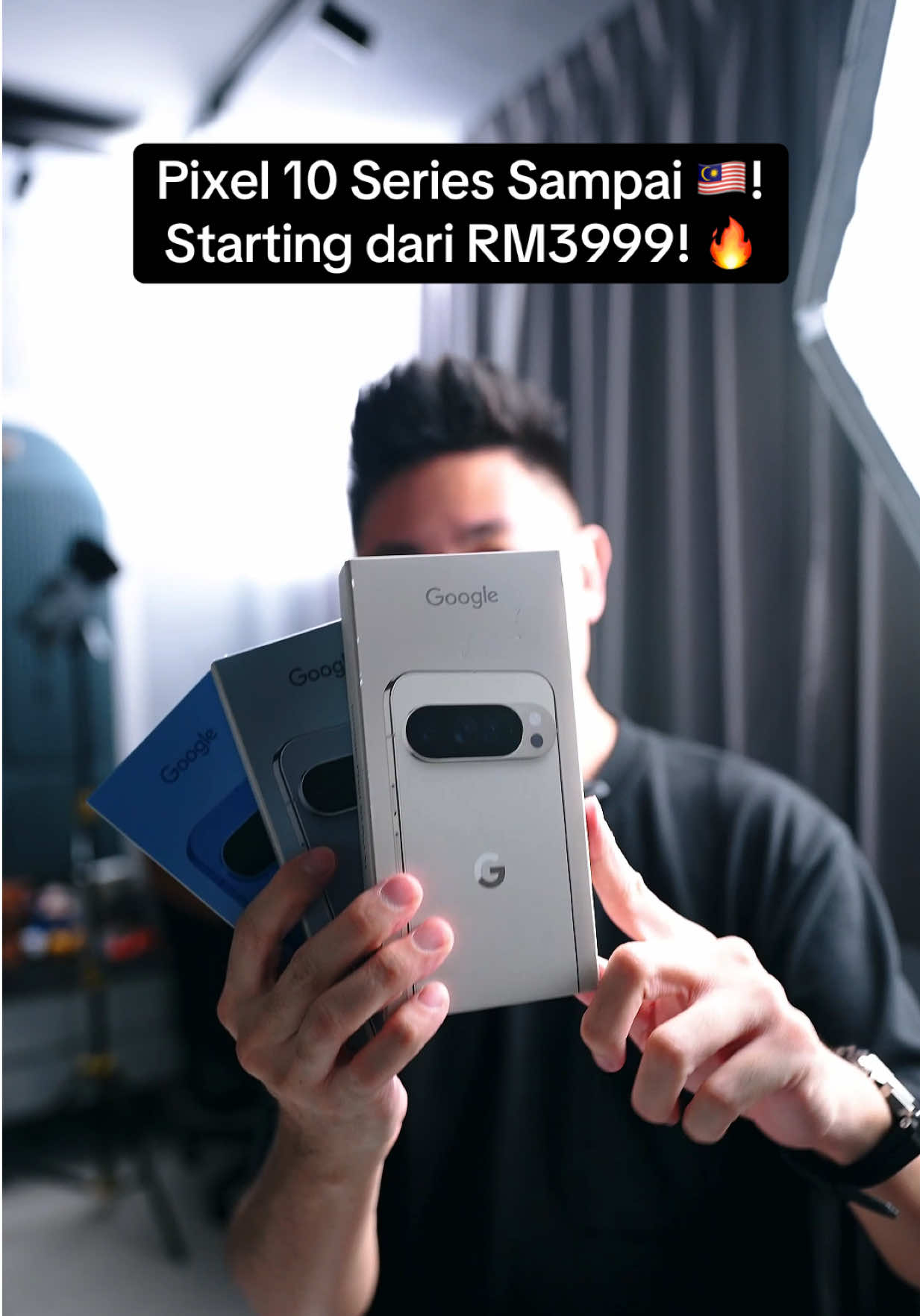 Pixel 10 Series sampai Malaysia guys! Ni dia harga local kita. Cuba komen pendapat!  #pixel10 #pixel10pro #pixel10proxl #pixelmalaysia #googlepixel 