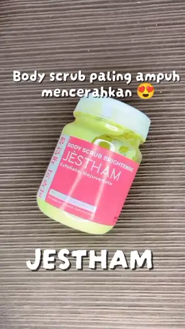yakin gamau bikin mantan nyesel😂#scrubviral #jesthamskincare #mencerahkan #scrubb#jesthamscrub 