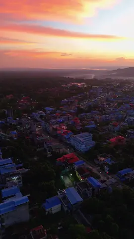 Beautiful Sunset, Dharan #fyp #foryou #dharanmuser #creatorsearchinsights 