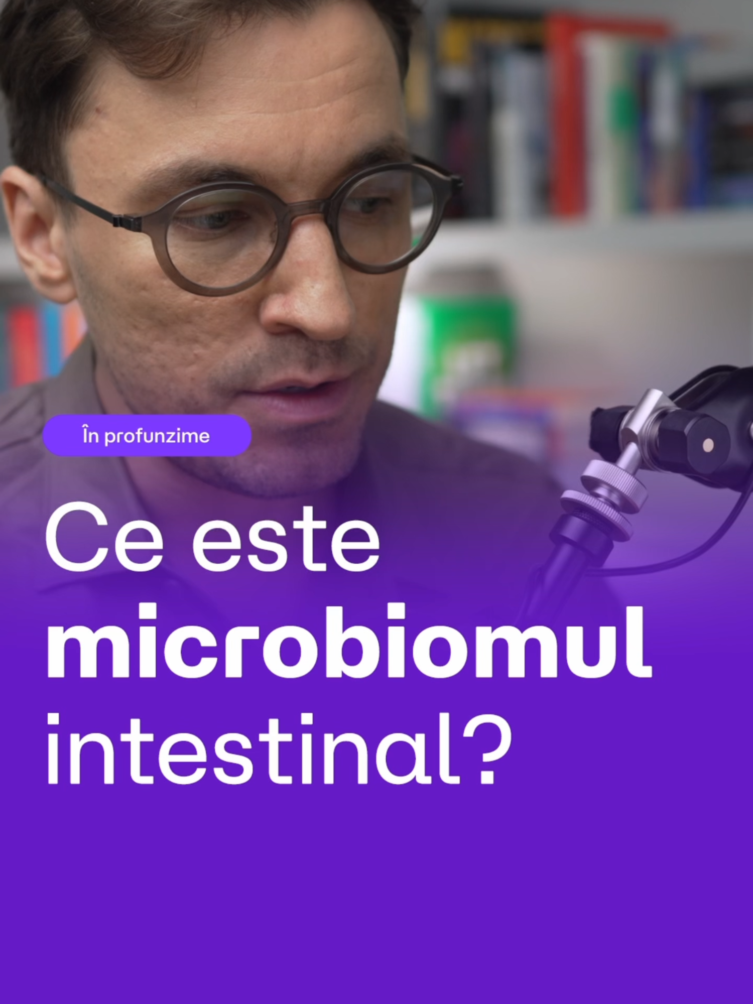 Microbiomul intestinal joacă un rol important atât în sănătatea noastră, cât și în starea de zi cu zi. Iată ce este. Tu știai asta? 🥗👨🏼‍⚕️
