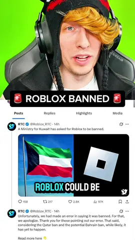 Roblox could be getting banned in more countries 😭😭😭