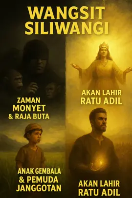 Wangsit Siliwangi bukan sekadar cerita lama, tapi pesan abadi untuk zaman ini. Ia berbicara tentang perjalanan Nusantara: ketika manusia berubah jadi monyet, penuh kelicikan dan keserakahan… ketika raja buta berkuasa, tak peduli pada jeritan rakyat, tuli pada suara kebenaran. Tapi wangsit juga mengajarkan harapan. Akan muncul seorang anak gembala — sederhana, polos, tapi membawa kesadaran baru. Lalu hadir pemuda janggotan — sosok muda yang berani, religius, karismatik, yang jadi penuntun arah. Hingga akhirnya, datang Ratu Adil, pemimpin sejati yang membawa kesejahteraan dan menyatukan Nusantara dalam cahaya. 🌅 Kalau kita lihat keadaan sekarang — penuh tipu daya, pemimpin yang sibuk dengan kepentingan sendiri, rakyat menderita — apakah ini bukan tanda kita sedang berada di zaman monyet dan raja buta? Apakah anak gembala sudah lahir di antara kita? Dan kapan Ratu Adil benar-benar datang, membalikkan keadaan bangsa? Sejarah tidak berulang begitu saja, tapi pesan leluhur ini mengingatkan kita: dari kegelapan pasti akan lahir cahaya. Pertanyaannya, sudah siapkah kita menyambutnya? #wangsitsiliwangi #sejarahnusantara #ratuadil #nuswantara #fypindonesia 