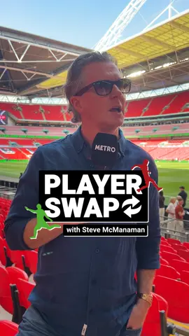 Who would you pick? 🤔 Steve McManaman does a player swap between two of his former clubs, Liverpool and Real Madrid, and picks who he prefers in each position.  The Premier League, Champions League, Europa League, Conference League, Emirates FA Cup and Adobe Women’s FA Cup all on TNT Sports, not normal! @TNT Sports Football @discoveryplusuk  #stevemcmanaman #liverpool #realmadrid #playerswap #isak 