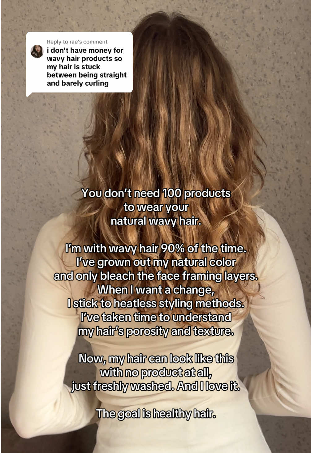 Replying to @rae Yes, products can help with hold, minimize frizz, and enhance definition, but you can also wear your natural hair without them, or just stick to the basics - leave in, mousse/gel.