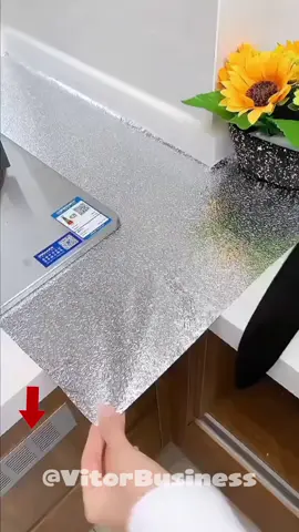 Transforme sua cozinha em segundos! Papel de Alumínio Adesivo por apenas R$9,99: proteção, praticidade e limpeza garantida. ✨ #CozinhaPerfeita 🍳 #tiktokshop #OrganizacaoDoLar 🏡 #PromoImperdivel 🔥 #TikTokMeFezComprar 😍