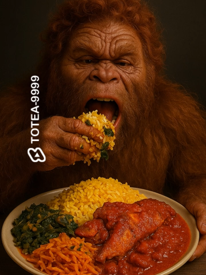 Bigfoot Monkey Eats Delicious Yellow Rice & Spicy Chicken Curry! 🍛🔥#TikTok   Watch this adorable Bigfoot monkey enjoy a mouthwatering plate of yellow rice, spicy chicken curry, fresh greens, and shredded carrots! 🐵🍛 The realistic details make this food moment irresistible. Perfect for food lovers, animal fans, and anyone who enjoys fun and satisfying eating videos! 📌 Don’t forget to like, share, and subscribe for more cute and funny Bigfoot monkey moments! #BigfootMonkey #FoodASMR #EatingShow #YellowRice #ChickenCurry #CuteMonkey #MukbangMonkey #MonkeyEats #MonkeyLovers #AnimalVideos #MonkeyEatingRice   📽️ Watch more on YouTube Shorts 👇  https://www.youtube.com/@TOTEA-/shorts