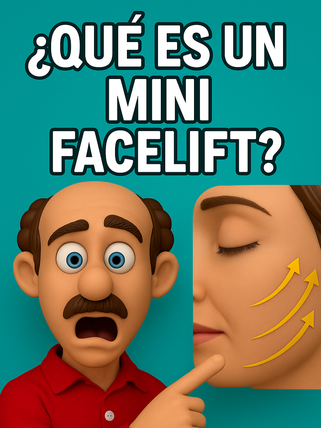 ¿Qué es un mini facelift? #facelift #faceliftsurgery #minifacelift #saggyskin #facesurgrey #cosmeticsurgery #educational #profepepi #elprofepepi #drpickle #health