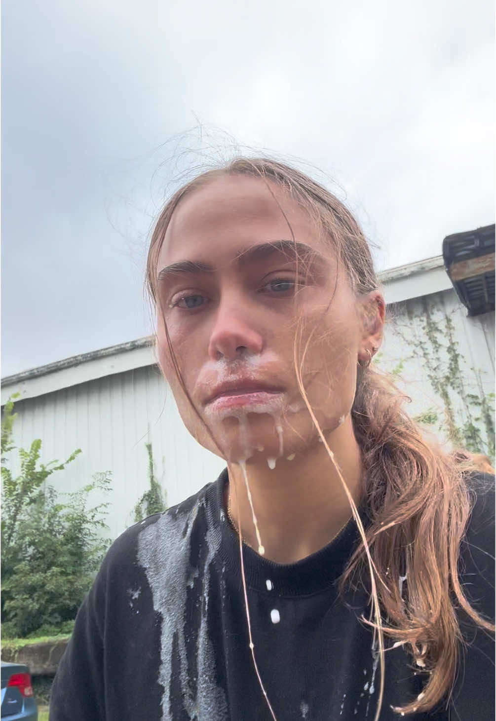 I’m so glad I have no shame when it comes to TikTok #funny #lol #fyp #trend #milktrend #milk #runner #backtoschool 