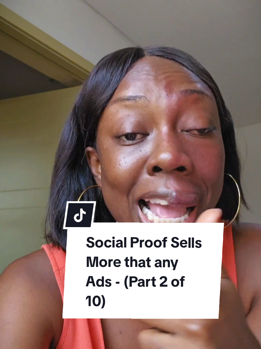 How to sell more than your competition Part 2 of 10  Dont tell people your product is great. Show them. Social Proof when others affirm your product or service beats ads every single time. Start using your social media pages well #howtosell #salestips #businessadvice #marketingforbeginners #marketingmadeeasy 