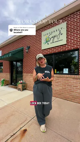 Replying to @Ellie Meier we are located in Flushing, MI - however we accept orders from all over the country!! You would just ship us your flowers instead🥰 #fyp #officetour #flowerpreservation 