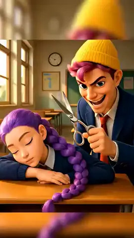 Everyone is laughing at Rumi at school😭😭😭#kpopdemonhunters 