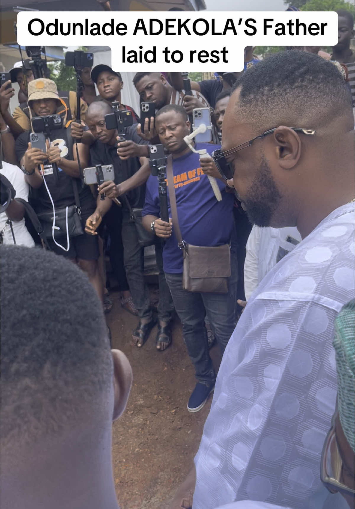 Odunlade ADEKOLA’S father laid to rest 
