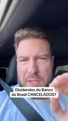 O Banco do Brasil (BBAS3) anunciou que não irá pagar os dividendos antecipados anteriormente previstos! #ThiagoNigro #PrimoRico #BancoDoBrasil #Investimentos 