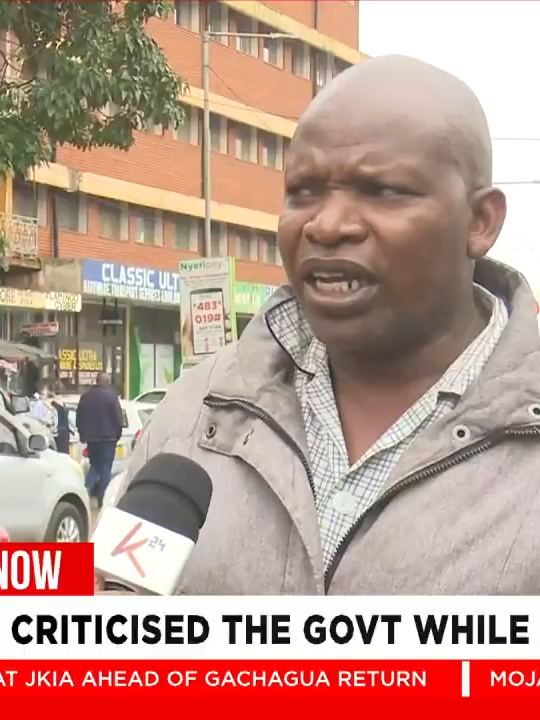 Nyeri Resident: Shida sio hata Rais, shida ni makanisa—hizo ndizo zinaangusha nchi yetu.