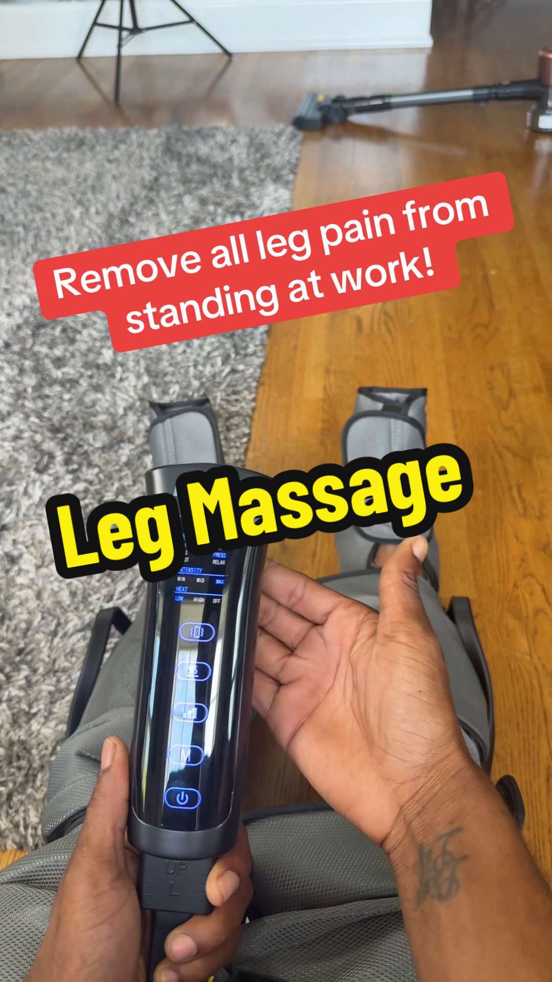 Remove all leg pain #pain #message #painrelief #legpain #explore 