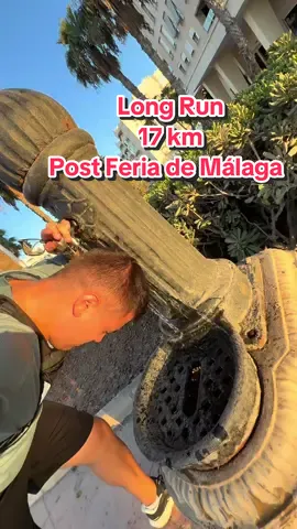 Tirada larga de 17 km después de la Feria de Málaga 