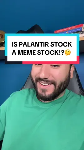 Replying to @Milo365 Is Palantir Stock a MEME STOCK!?🤔 #palantir #pltr #aistocks #stocks #stockmarket