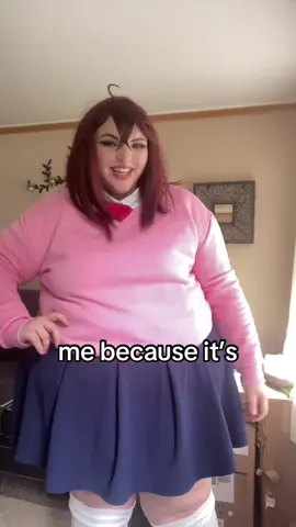 don’t mind my terrible dancing, I was up doing this at 7am— #dandadan #momoayase #cosplay #momocosplay #makeup