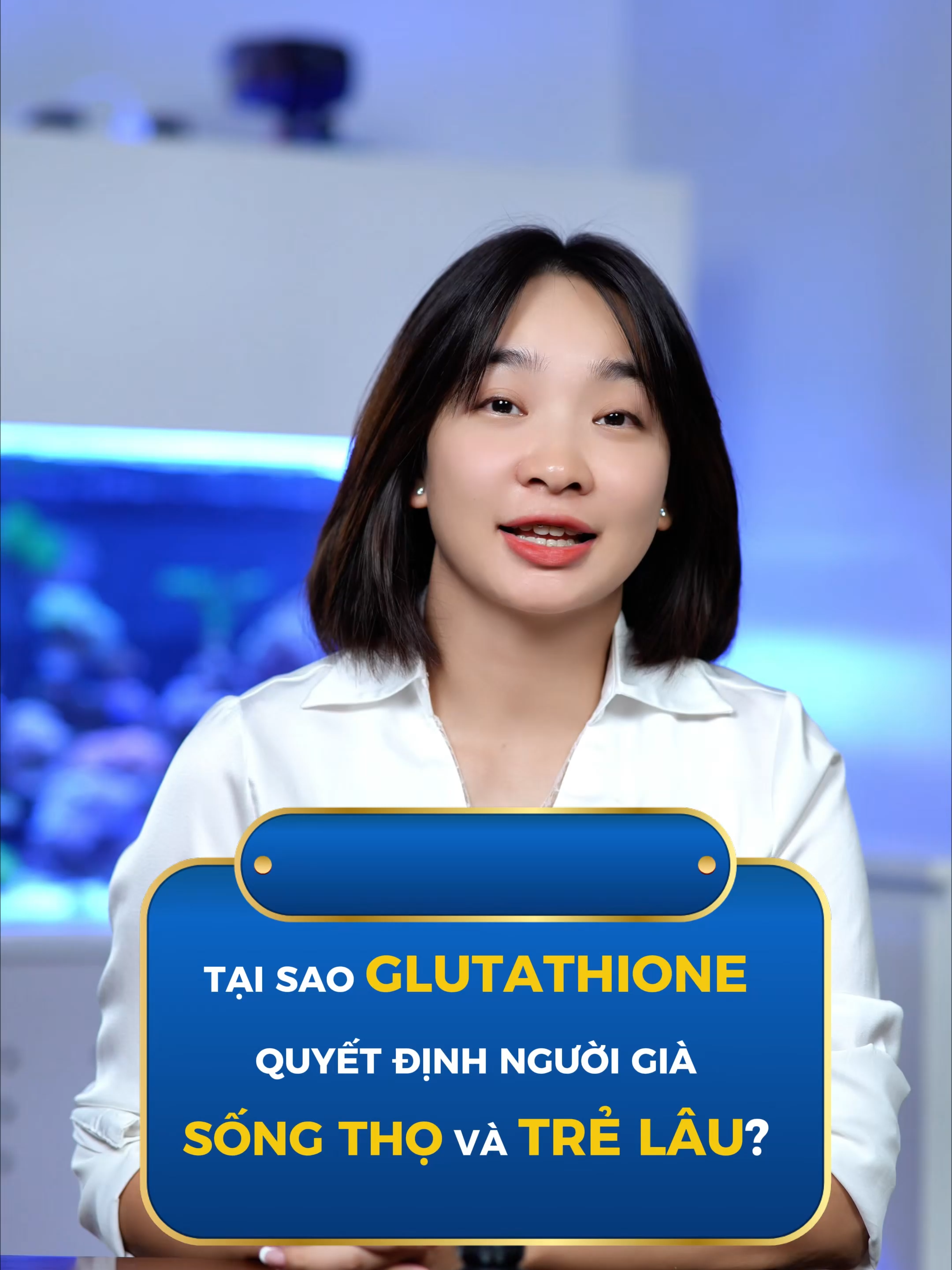 Tại sao glutathione quyết định người già sống thọ và trẻ lâu? #bacsihoa #suckhoe #songkhoe #glutathione
