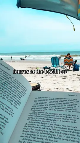 horror reads are the best beach reads 🌴🎃 #BookTok #summerween #horrorbooks #beachreads #Summer 
