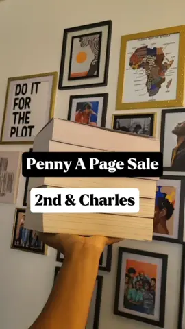 Accidentally hit the penny a page sale at Second and Charles 🤭😂. Slight book haul #bookhaul #fantasy #bookrecommendations #readersoftiktok #thriftedbooks 
