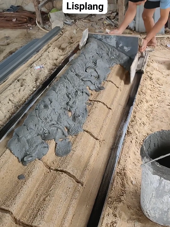 #cement #tagesrezept #design #mistri #sand 